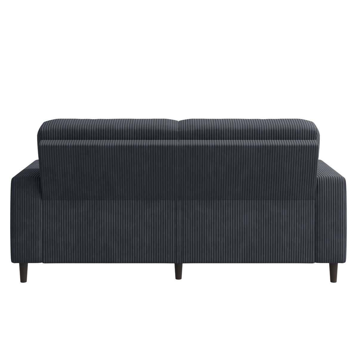 Prestwick Upholstered Small Space Sofa with 2 Accent Pillows
