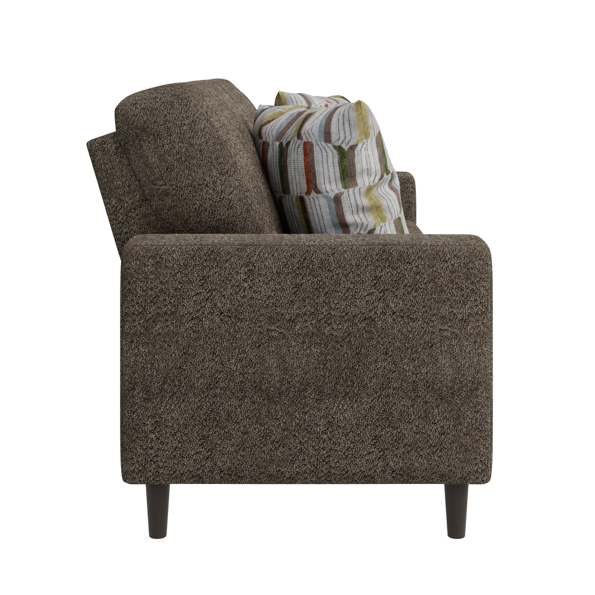 Prestwick Upholstered Small Space Sofa with 2 Accent Pillows