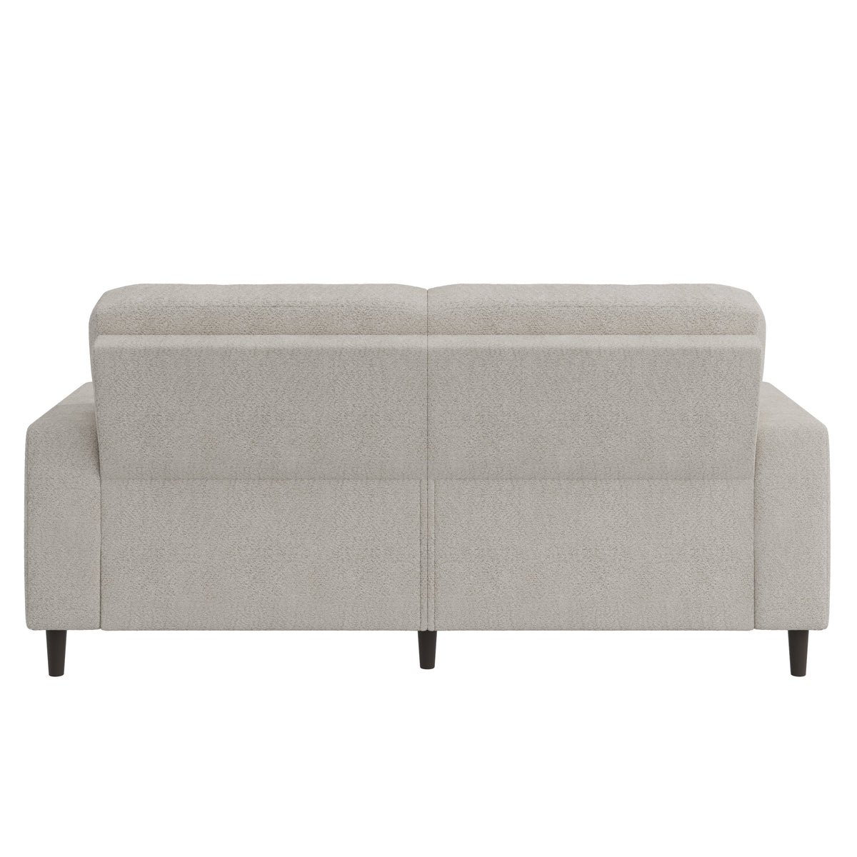 Prestwick Upholstered Small Space Sofa with 2 Accent Pillows