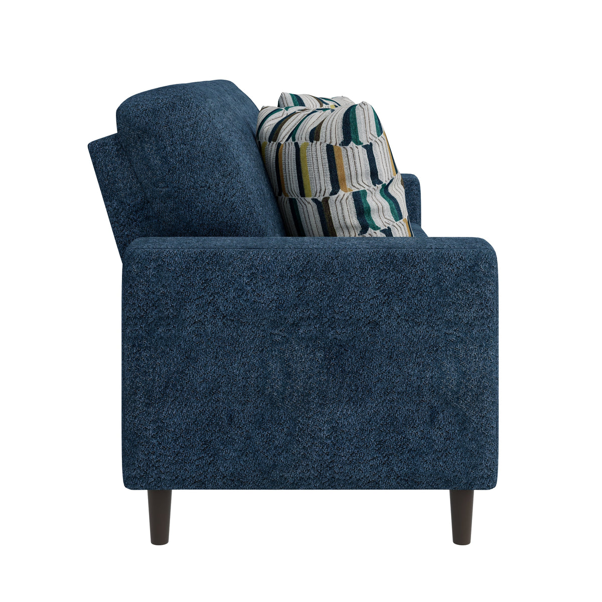 Prestwick Upholstered Small Space Sofa with 2 Accent Pillows