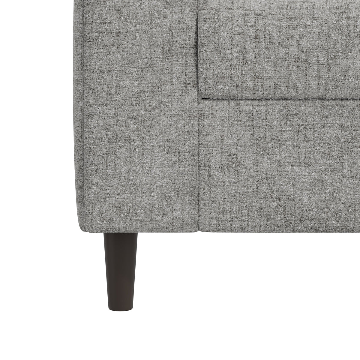 Prestwick Upholstered Small Space Sofa with 2 Accent Pillows