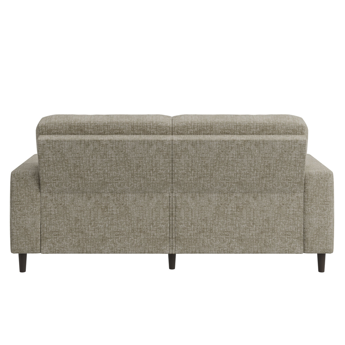 Prestwick Upholstered Small Space Sofa with 2 Accent Pillows