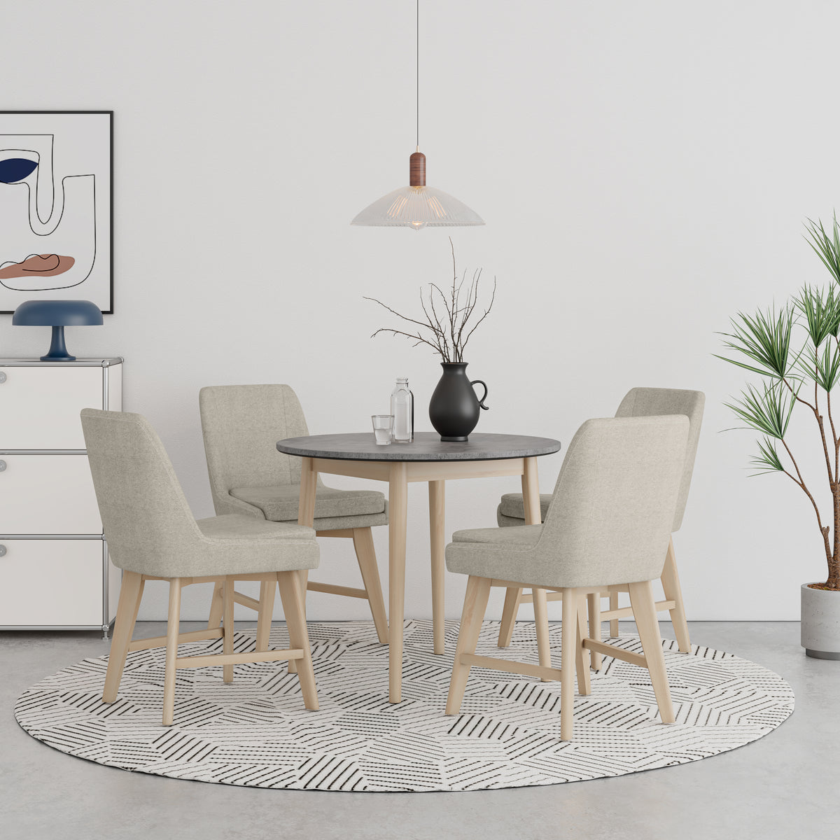 Studio Minimalist Dining Table